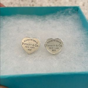Tiffany & co heart earrings